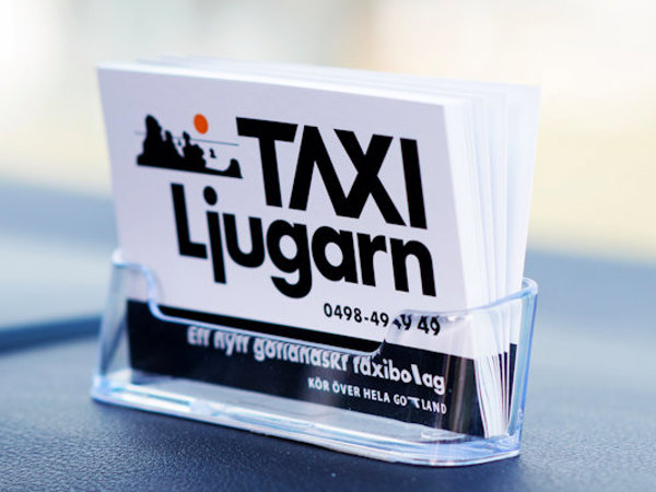 Last-minute trips with Taxi Ljugarn on Gotland.